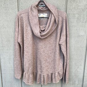 Maeve Anthropologie Cowl Neck Sweater Top